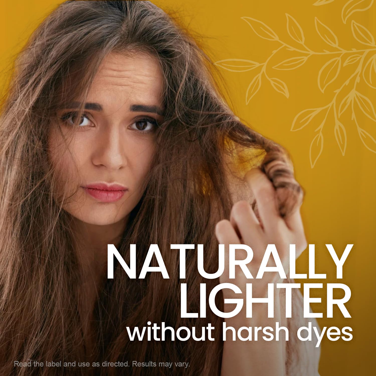 Tio Nacho Lightening Shampoo label detail showing chamomile and royal jelly ingredients