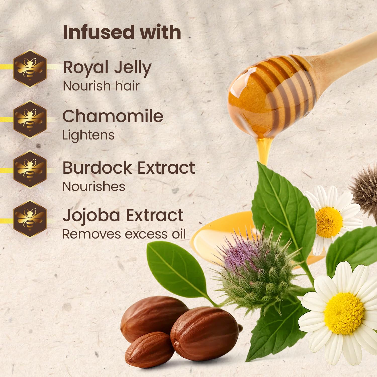 Tio Nacho Royal Jelly jar close-up implying nourishing, nutrient-rich care