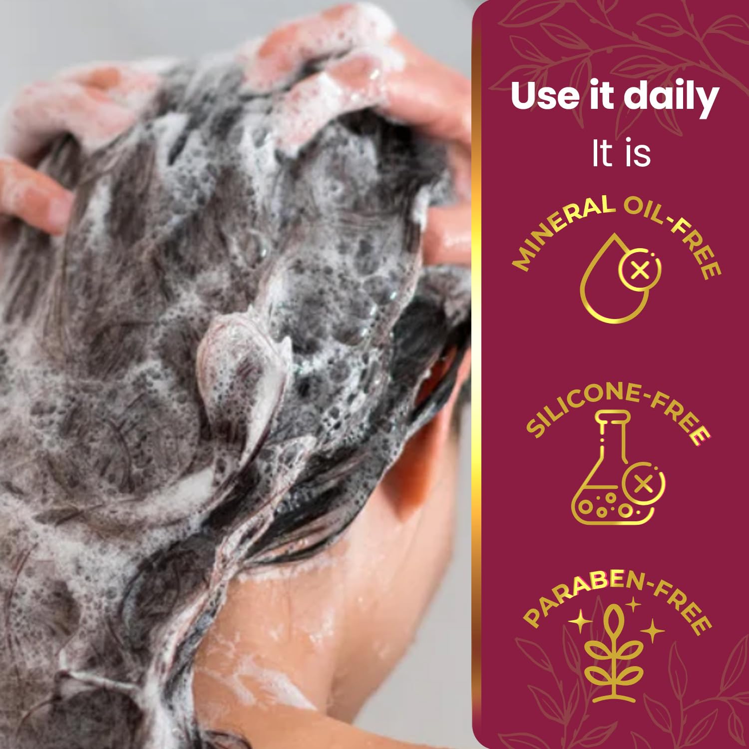 Tío Nacho Textura de cabello mejorada gracias a ingredientes naturales.