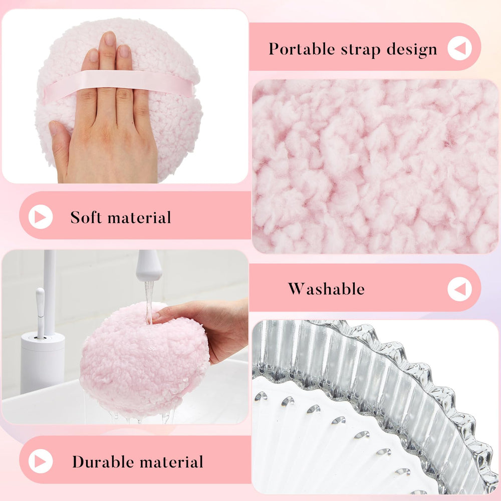 Tioncy body powder application on skin feels smooth and quick.