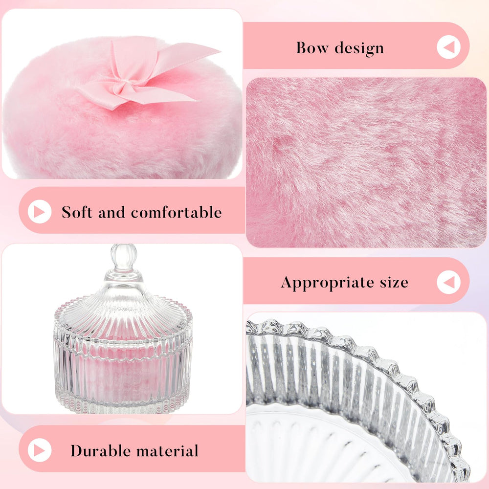 Tioncy soft velour puff close-up highlights plush, skin-friendly texture.