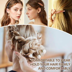 TIPTAP black 3.15-inch side comb for smooth, snag-free styling.