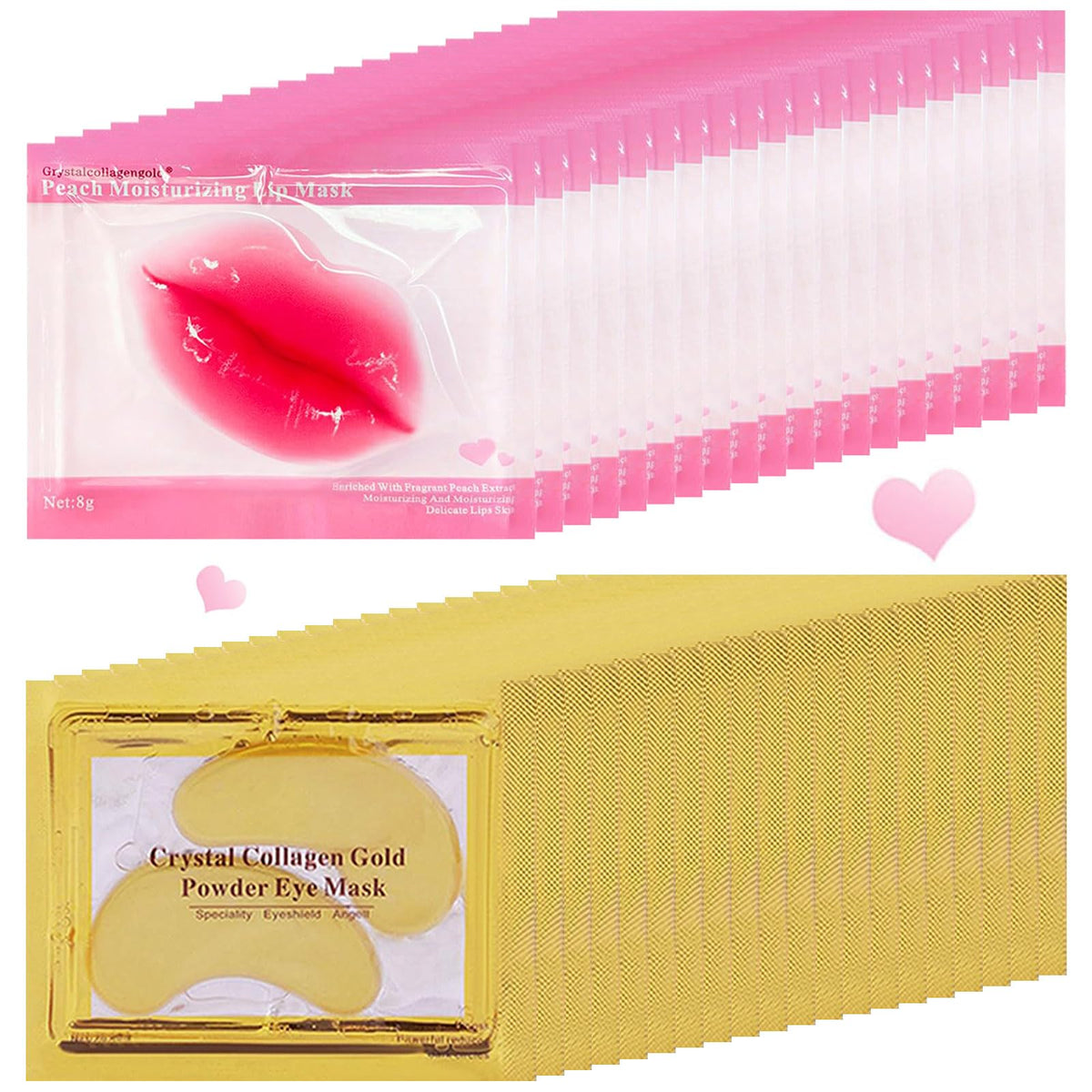 Parches de ojos TIRDET con oro 24K para una mirada más fresca.