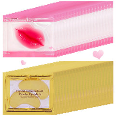 Parches de ojos TIRDET con oro 24K para una mirada más fresca.