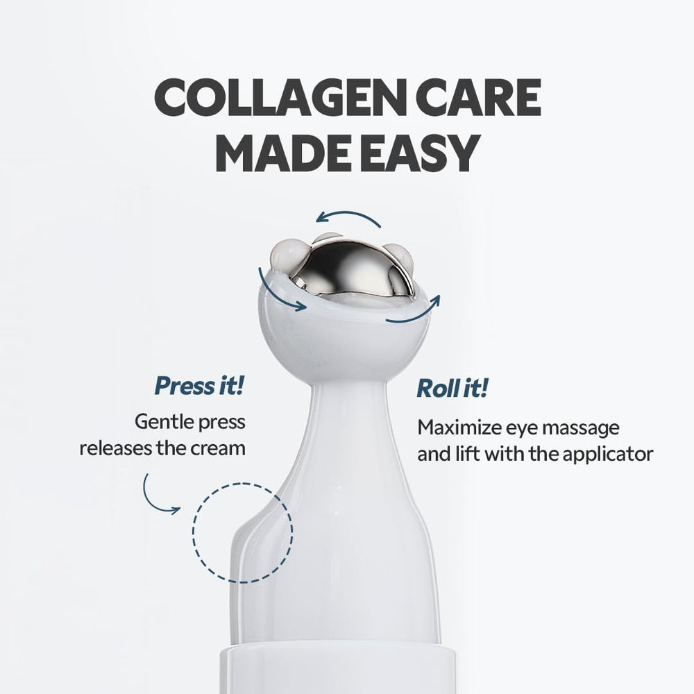 TIRTIR eye care roller application supports a refreshed contour