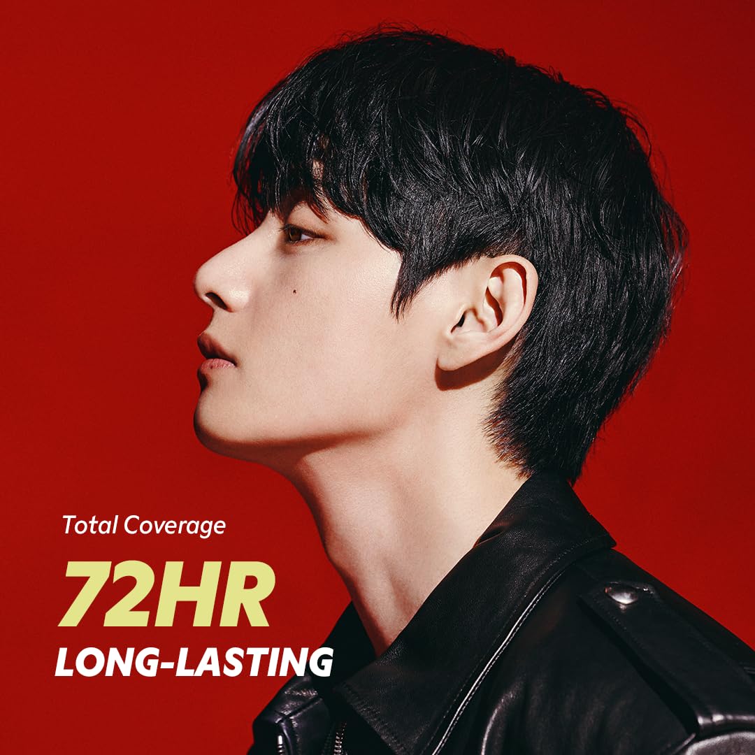 TIRTIR long-wear capability image underscores up to 72 hours of color stay.