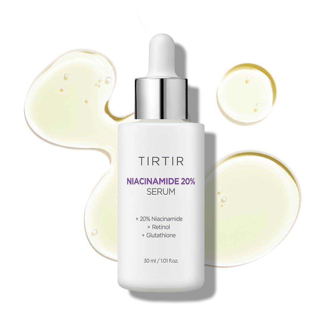 TIRTIR Niacinamide 20% Serum bottle showing premium packaging for at-home use