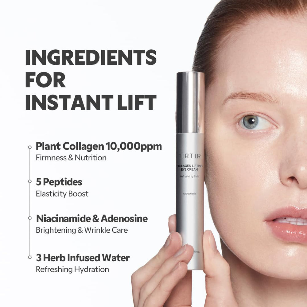 TIRTIR tightening under-eye formula for fewer visible wrinkles