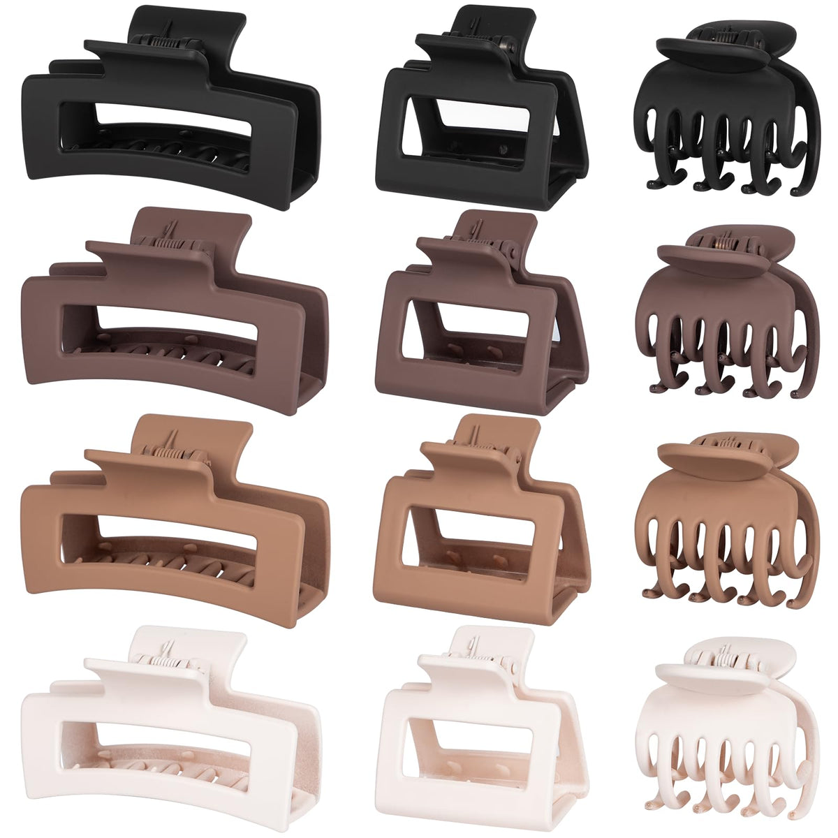 Pinzas Tisenla para cabello pequeñas, fijación suave para peinados diarios.