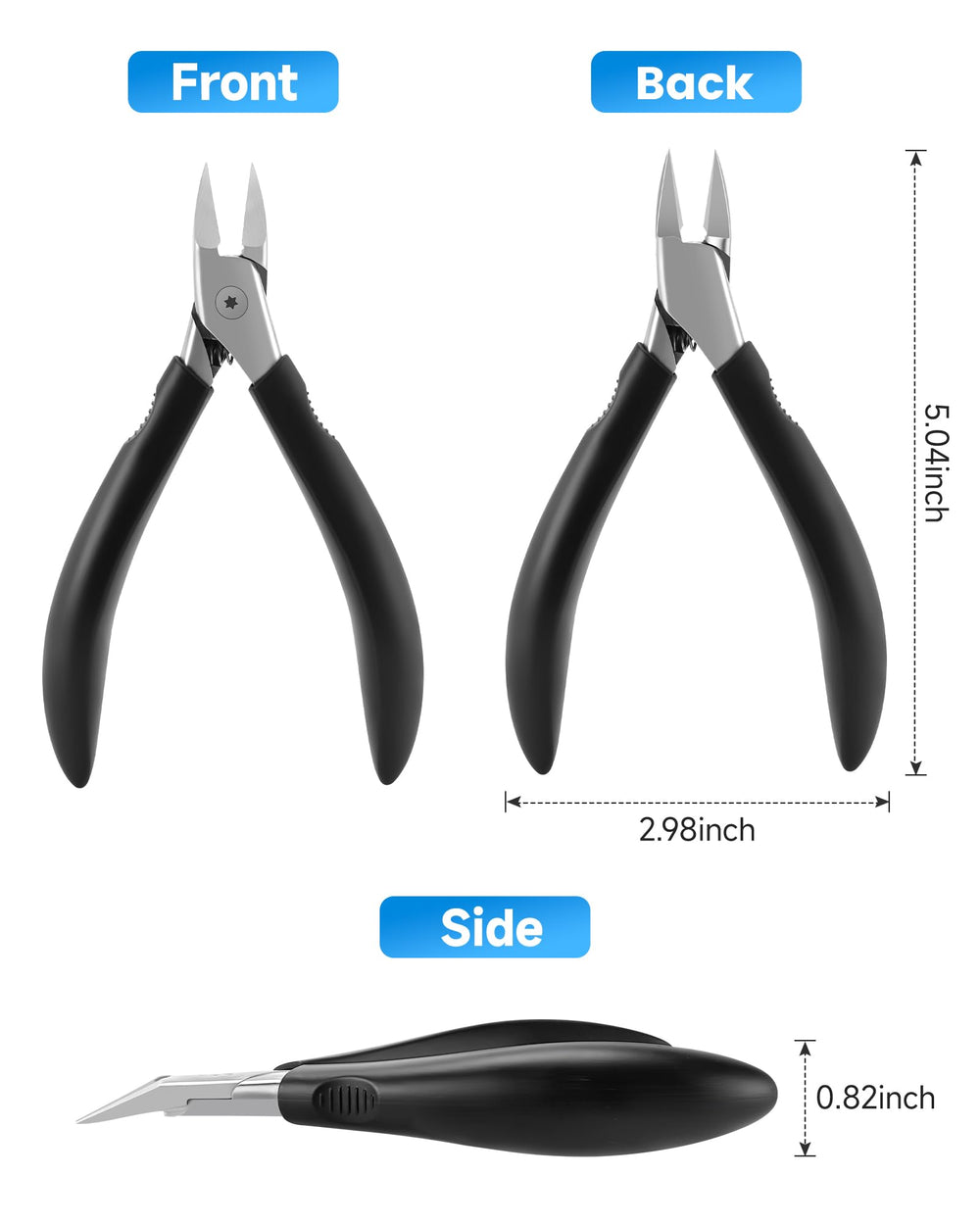 Tisojpod nail clippers protective cover and pouch for hygiene.