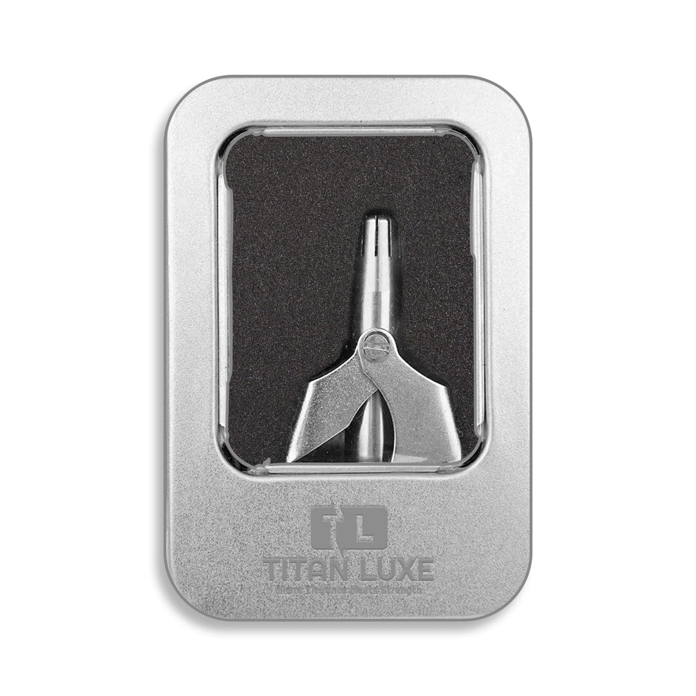 Titan Luxe all-in-one solution for nose, ear, and stray hairs.