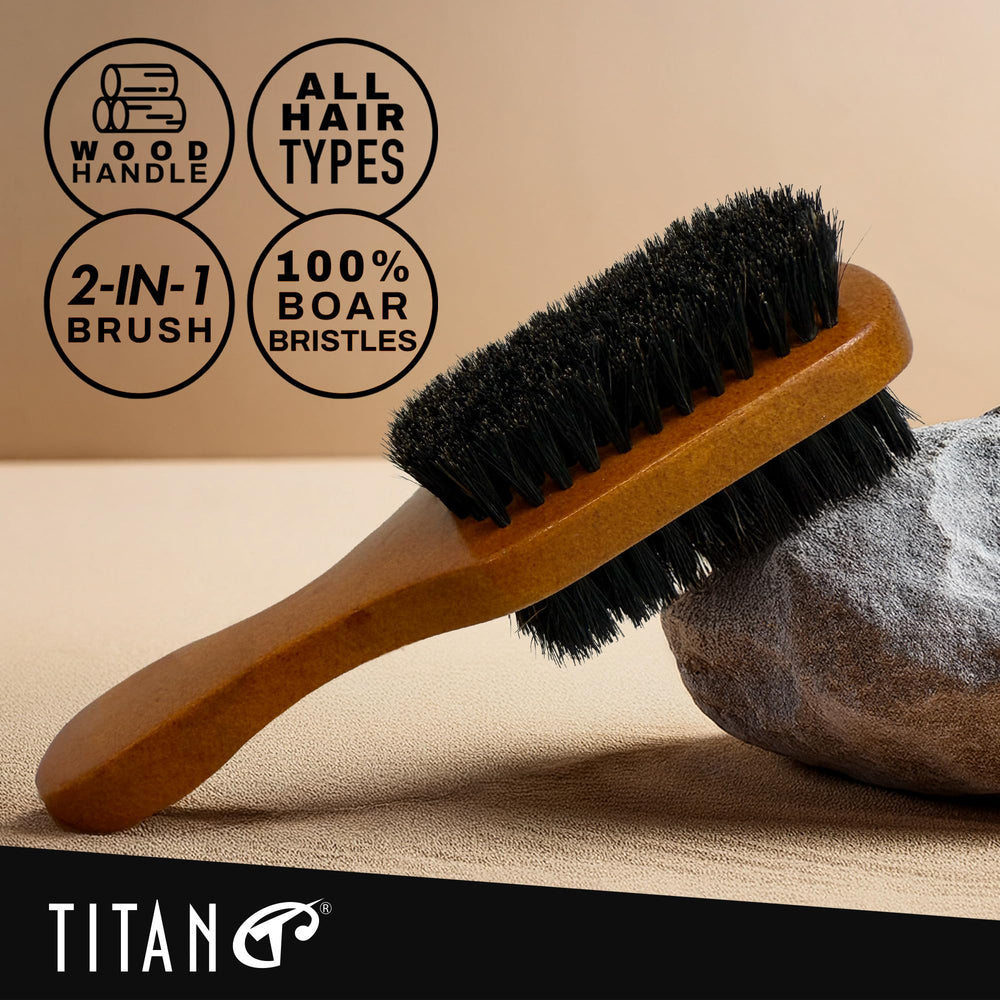 Titan portable design fits grooming kit for travel touch-ups