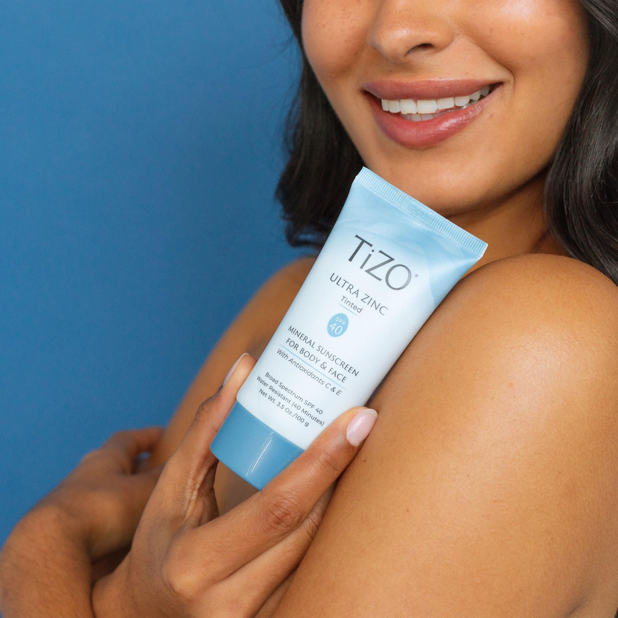 TIZO Ultra Zinc tinted SPF 40 offers mineral protection
