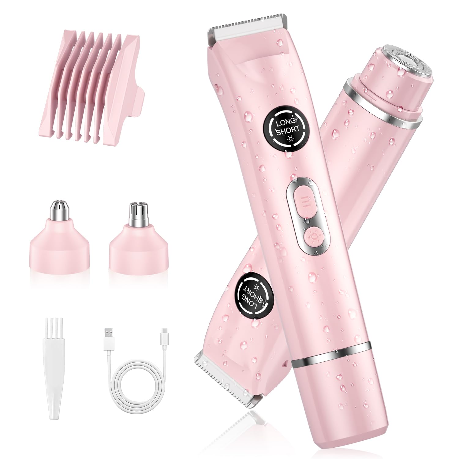 TJJFMM 4-in-1 bikini trimmer body shaver for smooth arms and legs