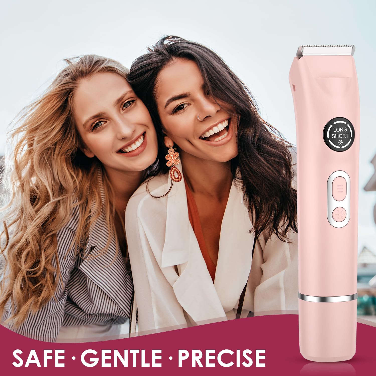 TJJFMM travel-friendly shaver with LED indicator and long battery life
