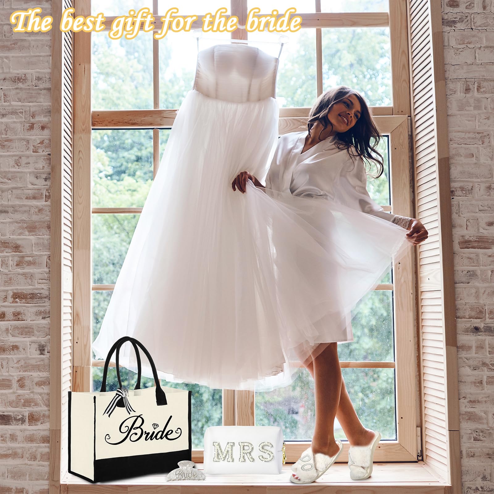 Tkifoda bride-to-be gift set collection for bridal shower and prep