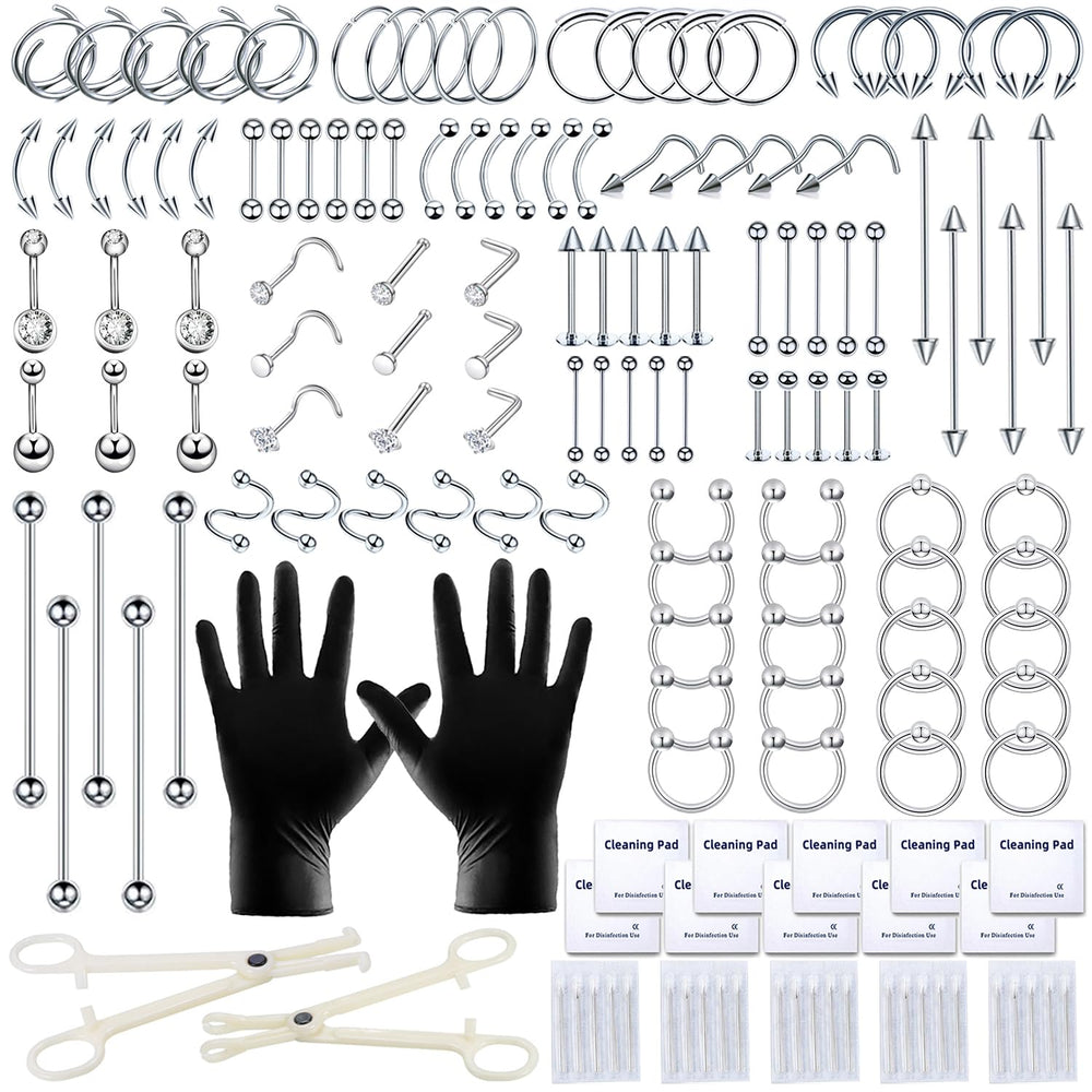 TKKUY 153 piezas kit de perforaciones, conjunto completo para múltiples zonas.