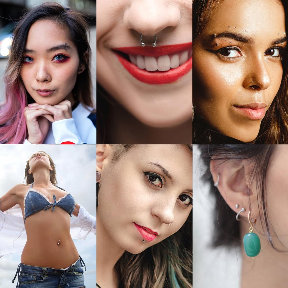TKKUY anillos septum en acero inoxidable para uso cómodo
