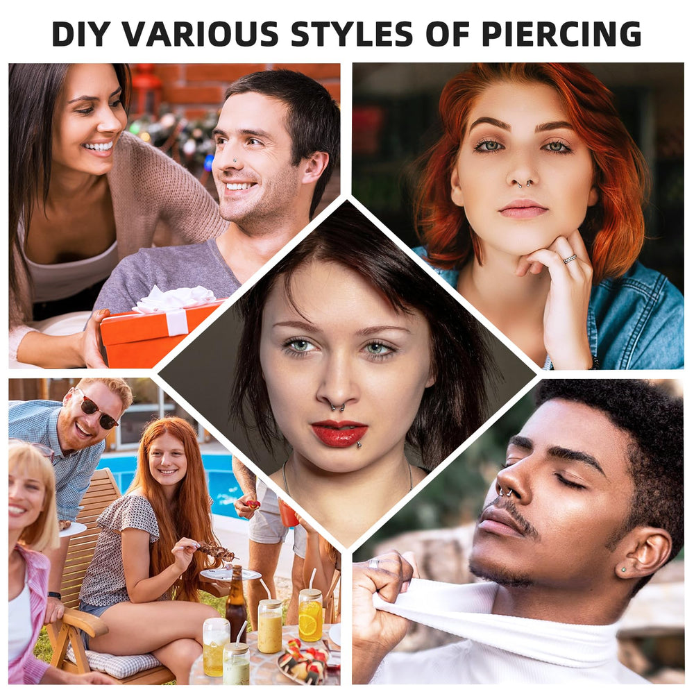 Kit profesional TKKUY para estudio o taller de piercing.