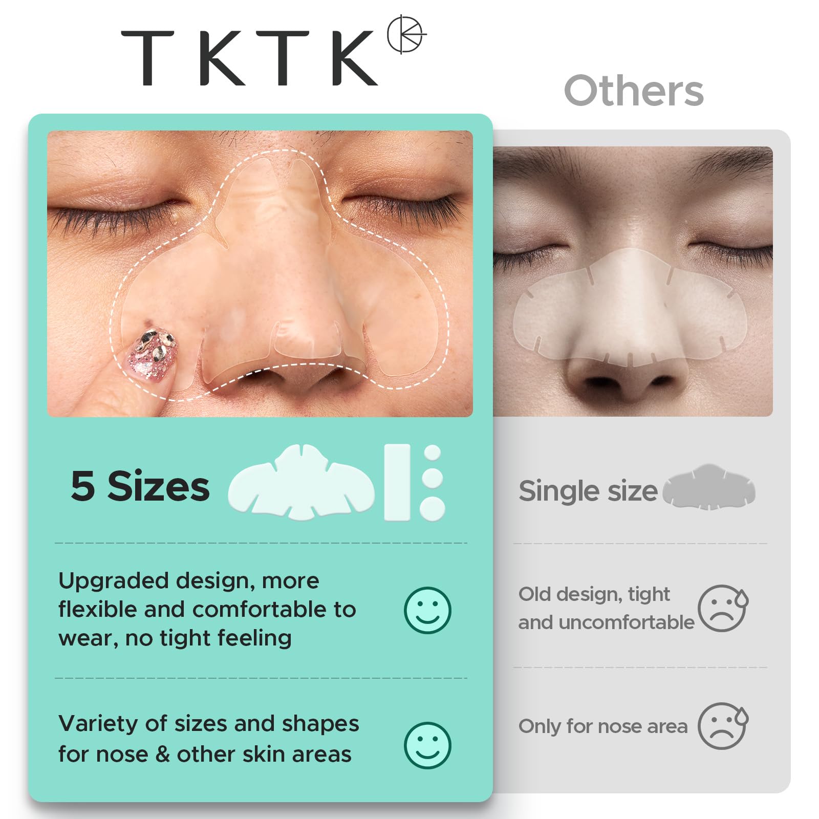Punto acne TKTK 12mm para brotes visibles.