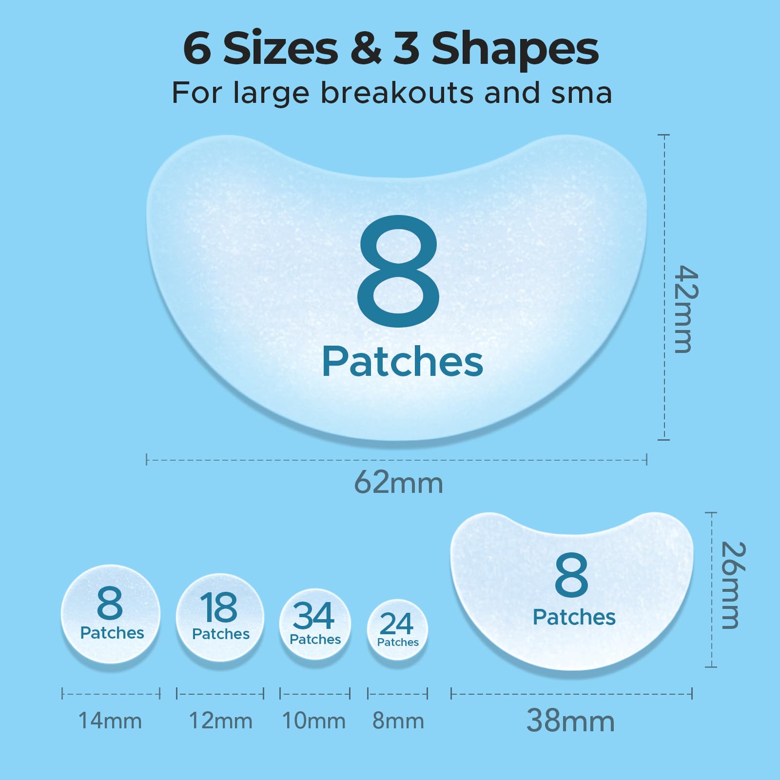 TKTK patches are odorless and fragrance-free for sensitive skin.