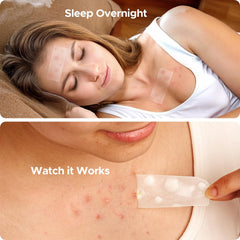 TKTK fragrance-free patch ideal for sensitive skin.