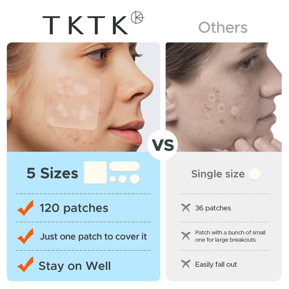 TKTK 8mm dot patch for small spots, flexible fit