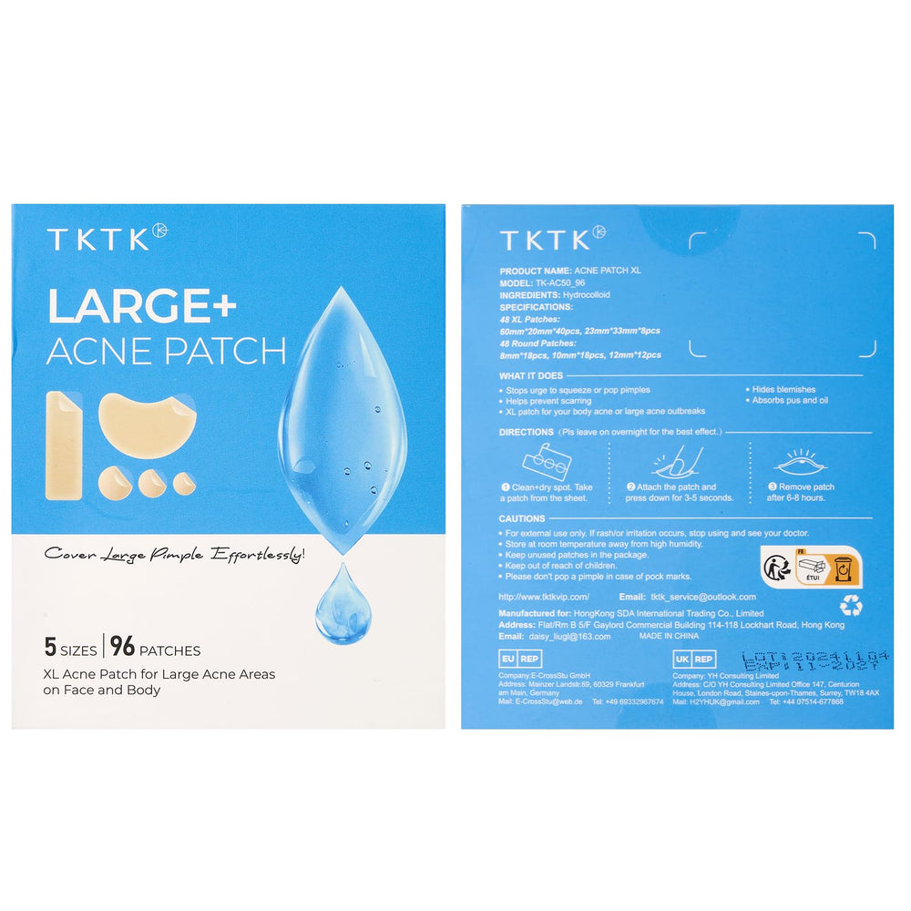 Kit de 96 parches TKTK para tratamiento rápido