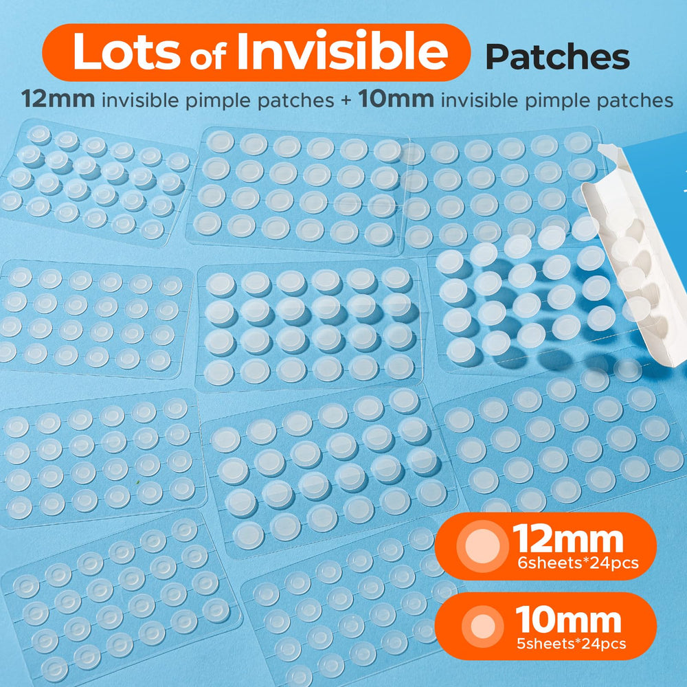 Parches hidrocoloide TKTK, invisibles, absorben imperfecciones sin irritar.