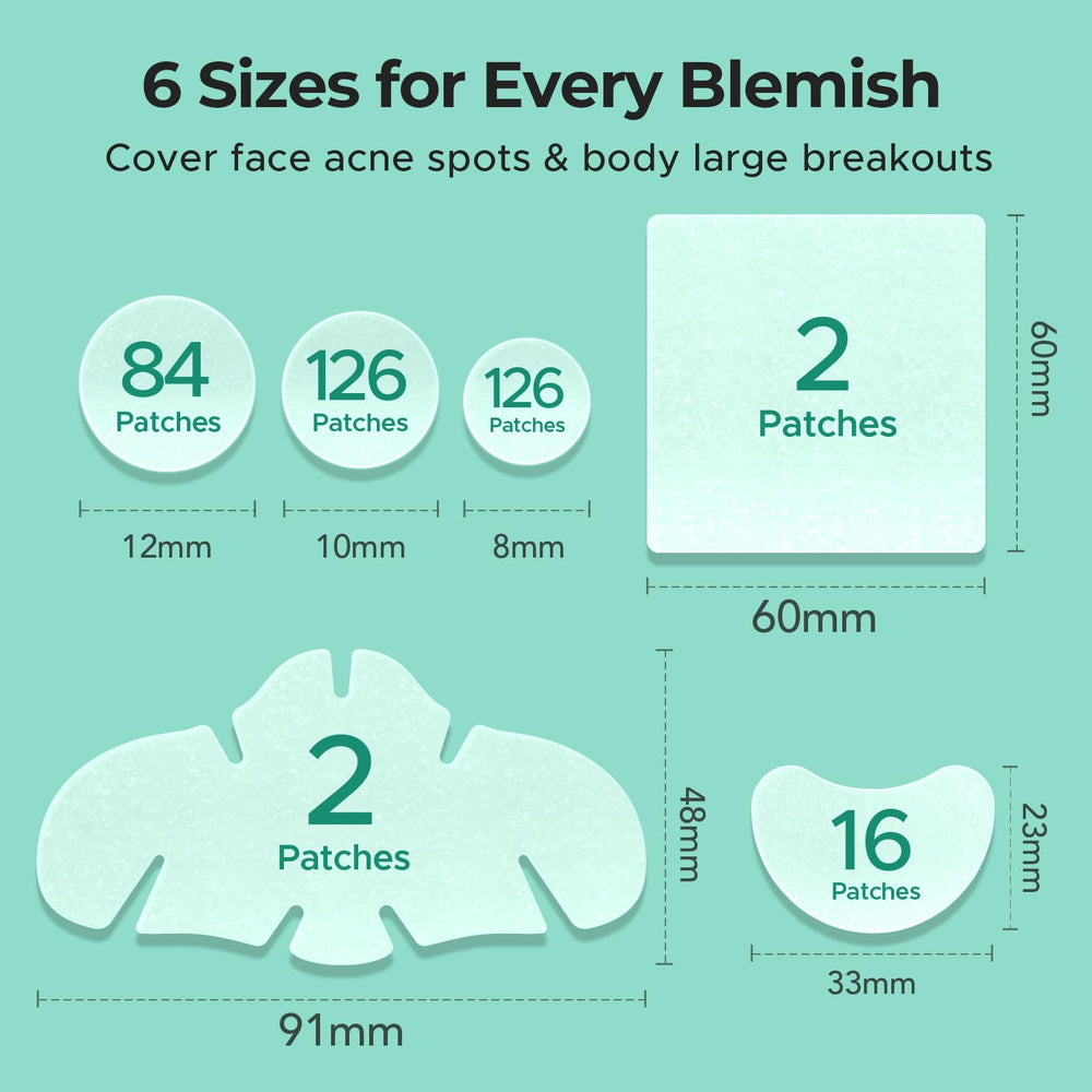 TKTK patch back/cheek 60x60mm covers larger breakouts