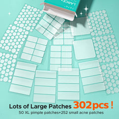 TKTK patches applied to back and chest, suitable for larger breakouts