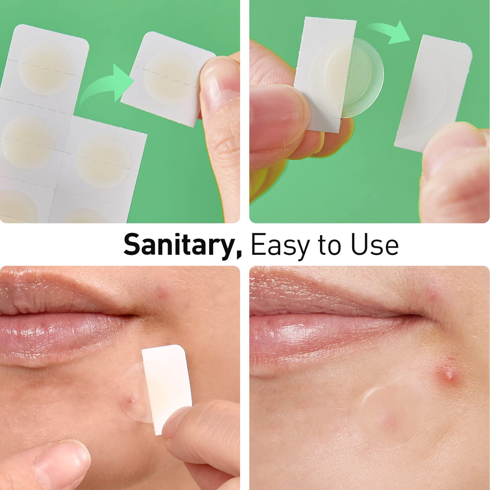 TKTK matte-finish patch remains discreet under makeup