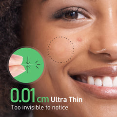 TKTK ultra-thin edge patch blends seamlessly with skin