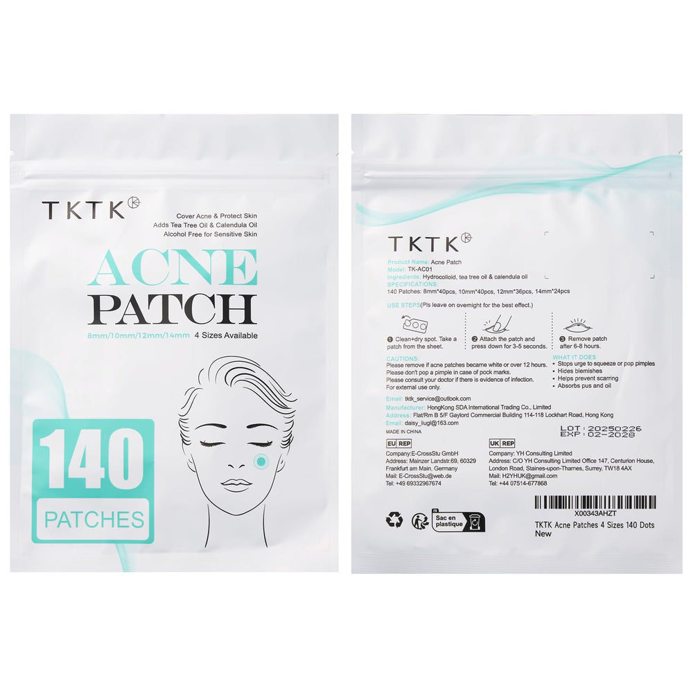 TKTK tea tree calendula infused patch for soothing care