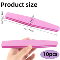 TKYZMS double-sided buffer file with 100/180 grit for precise shaping.