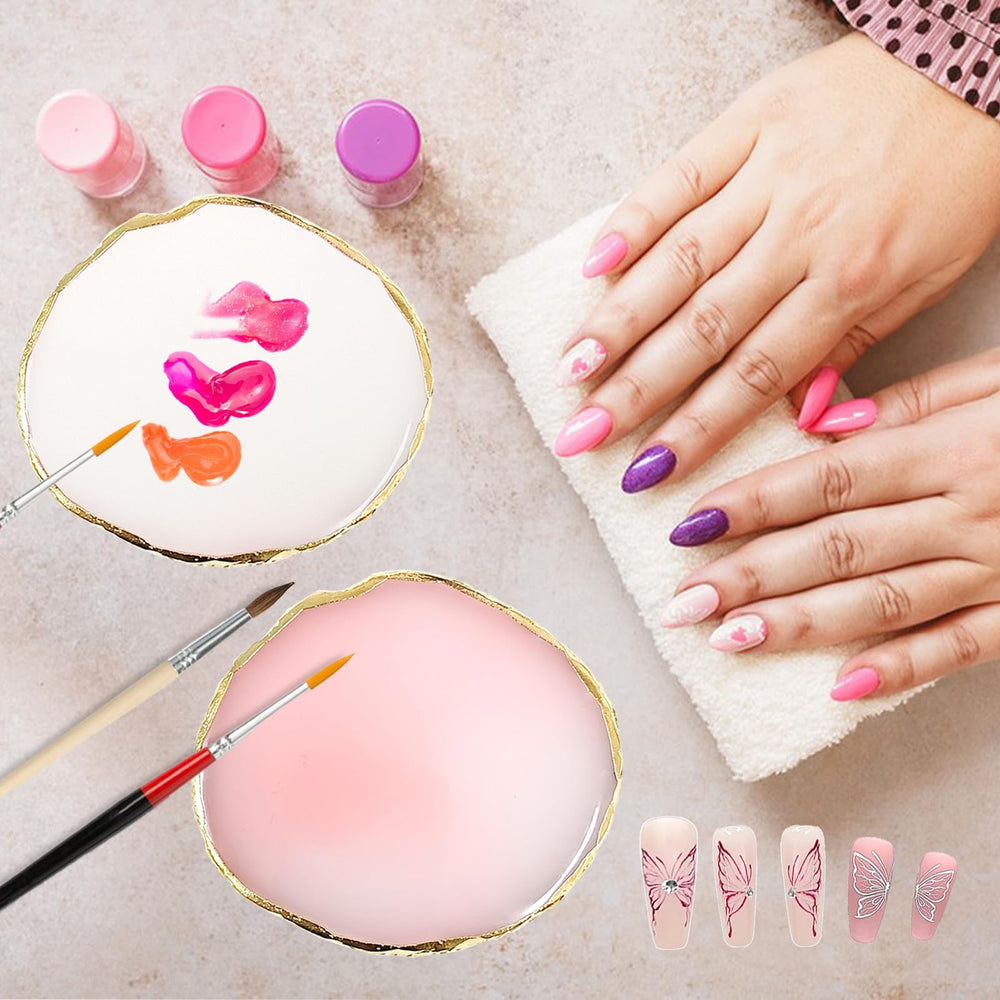 TKYZMS herramienta de mezcla para uñas, usos múltiples.