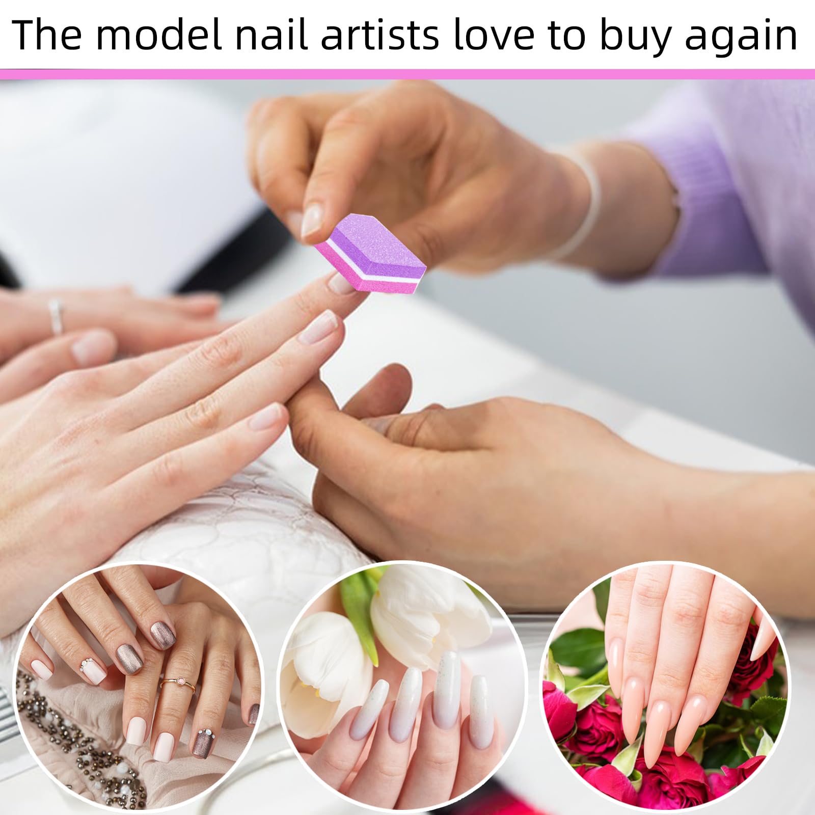 TKYZMS buffers ideal for pedicures and home spa routines