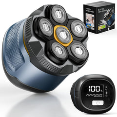 TLMUSE head shaver with magnetic head detachment for easy cleaning and maintenance
