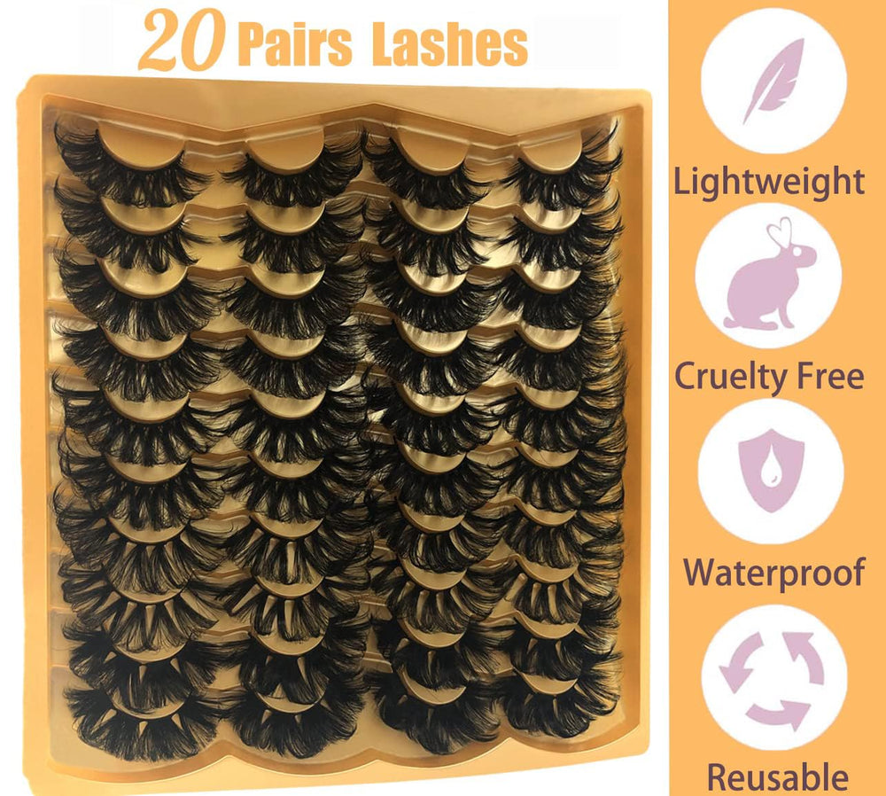 TMIELYBS lashes suited for daily life or party looks, versatile and easy to apply