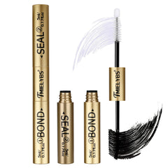 TMIELYBS Lash Bond and Seal bottle showing long‑lasting hold concept for clusters