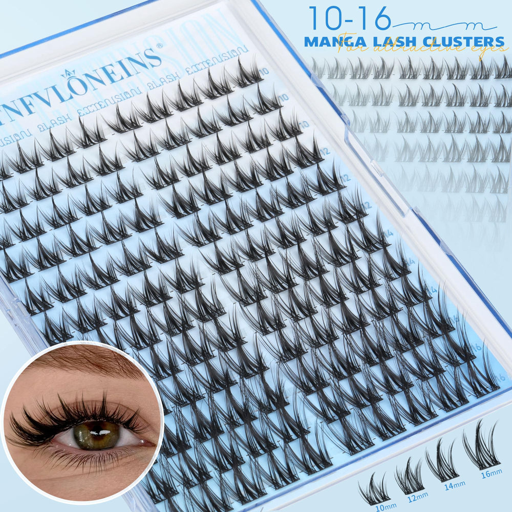 TNFVLONEINS 10-16 mm lash lengths for customizable styles.