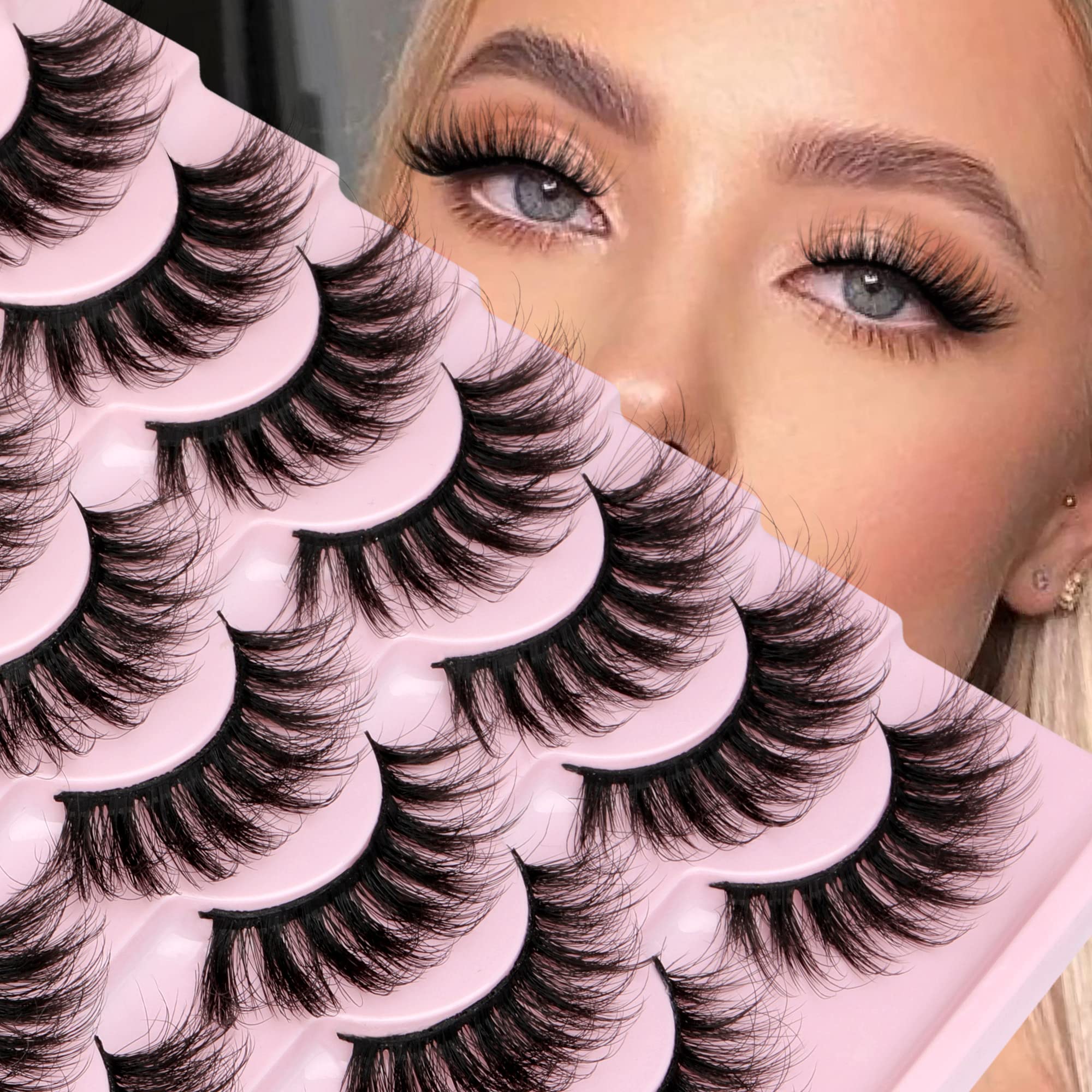 TNFVLONEINS 5D volume lashes deliver natural fullness without heaviness