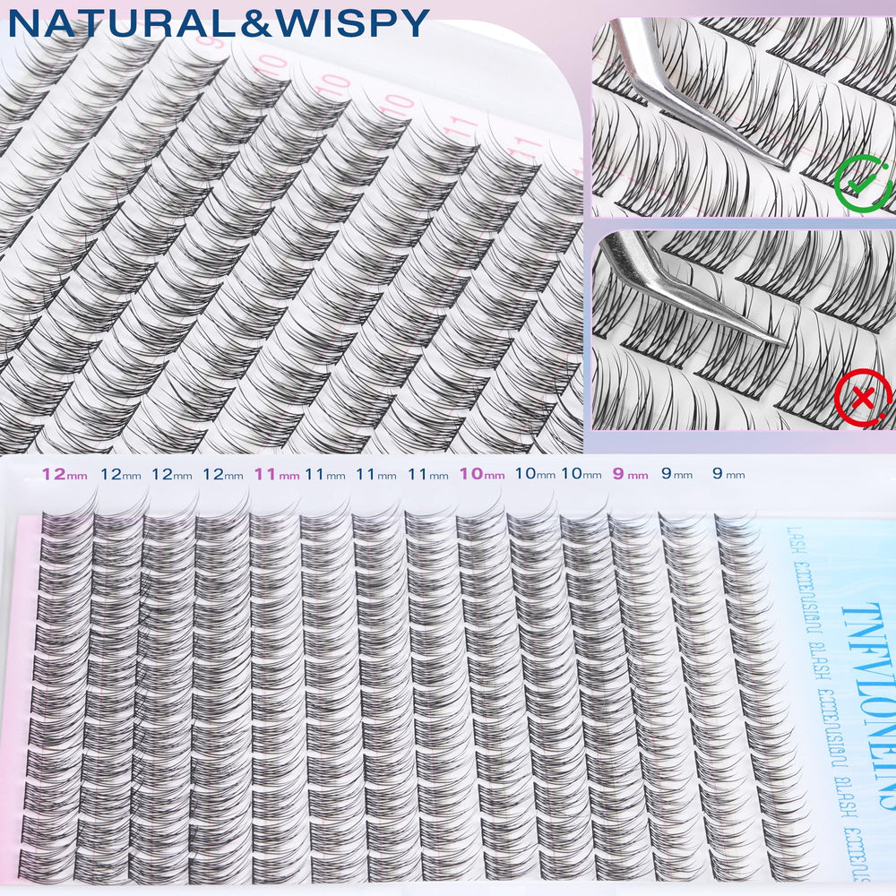 TNFVLONEINS at-home DIY lash kit for customizable lash sets.