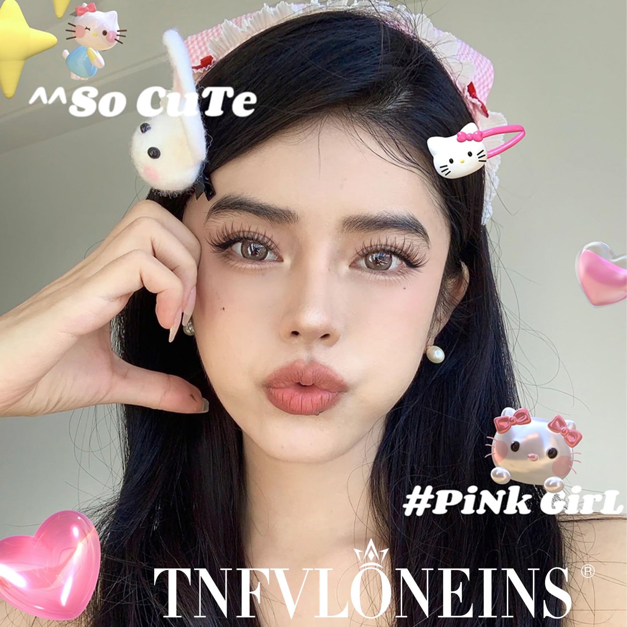 TNFVLONEINS beginner-friendly lash clusters for simple at-home DIY