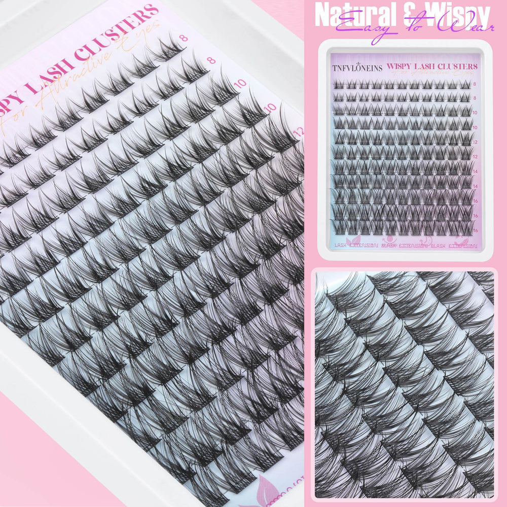 TNFVLONEINS beginner friendly kit for easy at home lash clustering