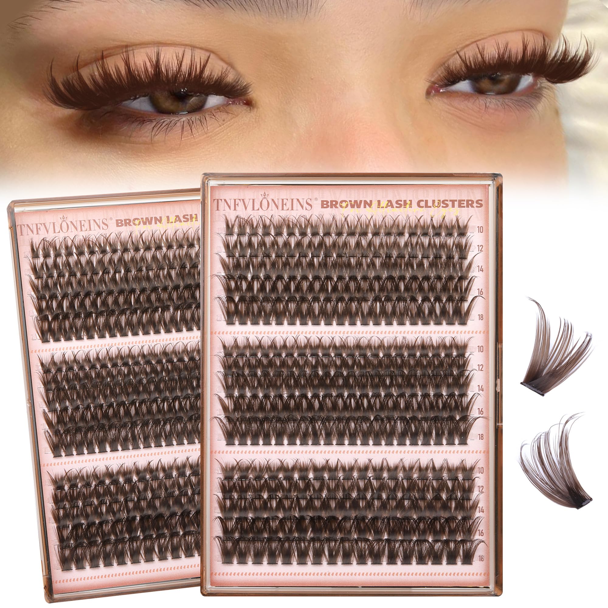 TNFVLONEINS 290pcs kit enables at home salon-like lash sessions