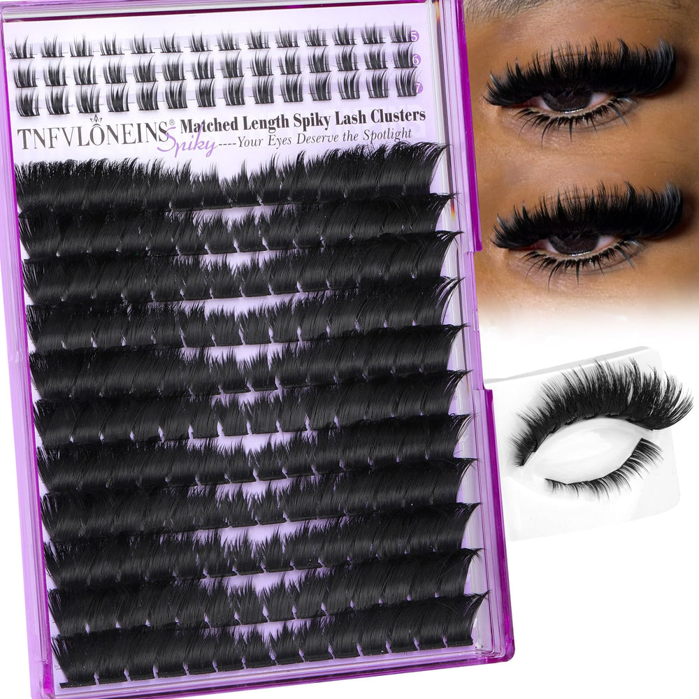 TNFVLONEINS complete lash set for versatile eye shapes and occasions