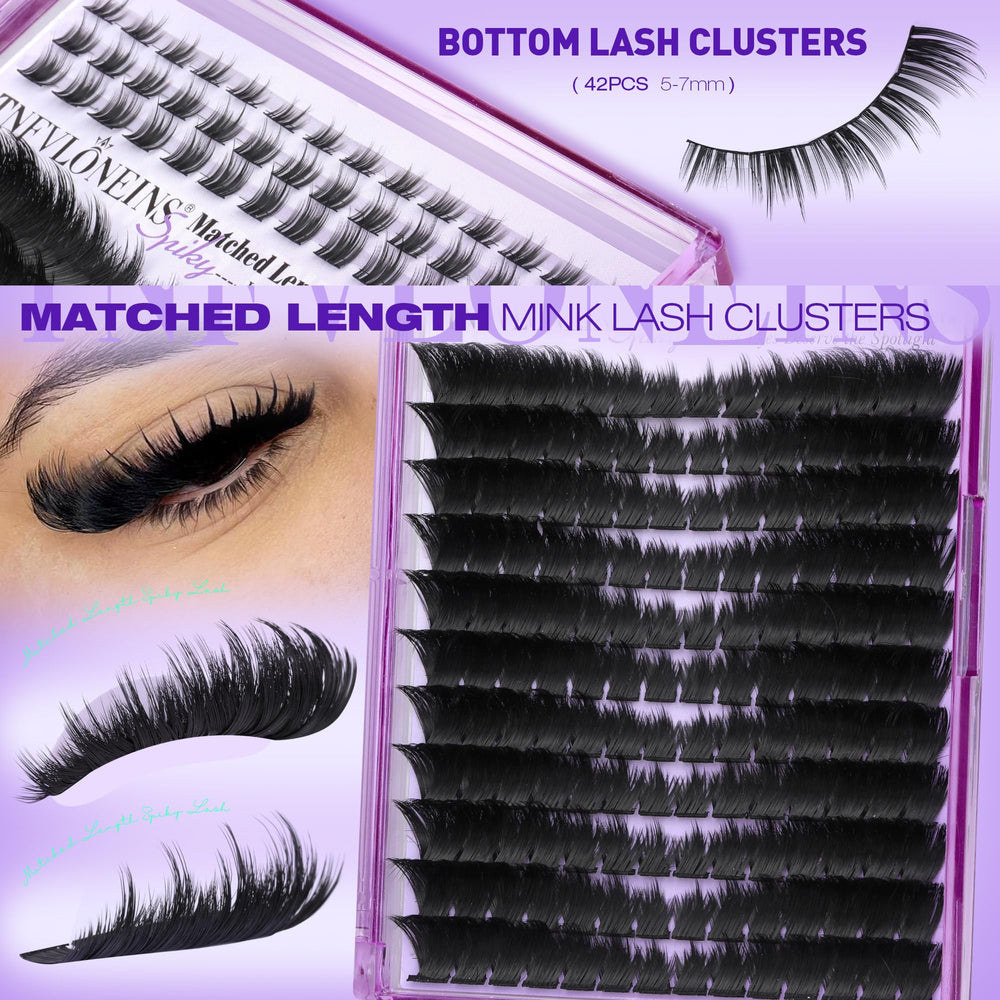 TNFVLONEINS inner corner fill clusters for brighter eye appearance