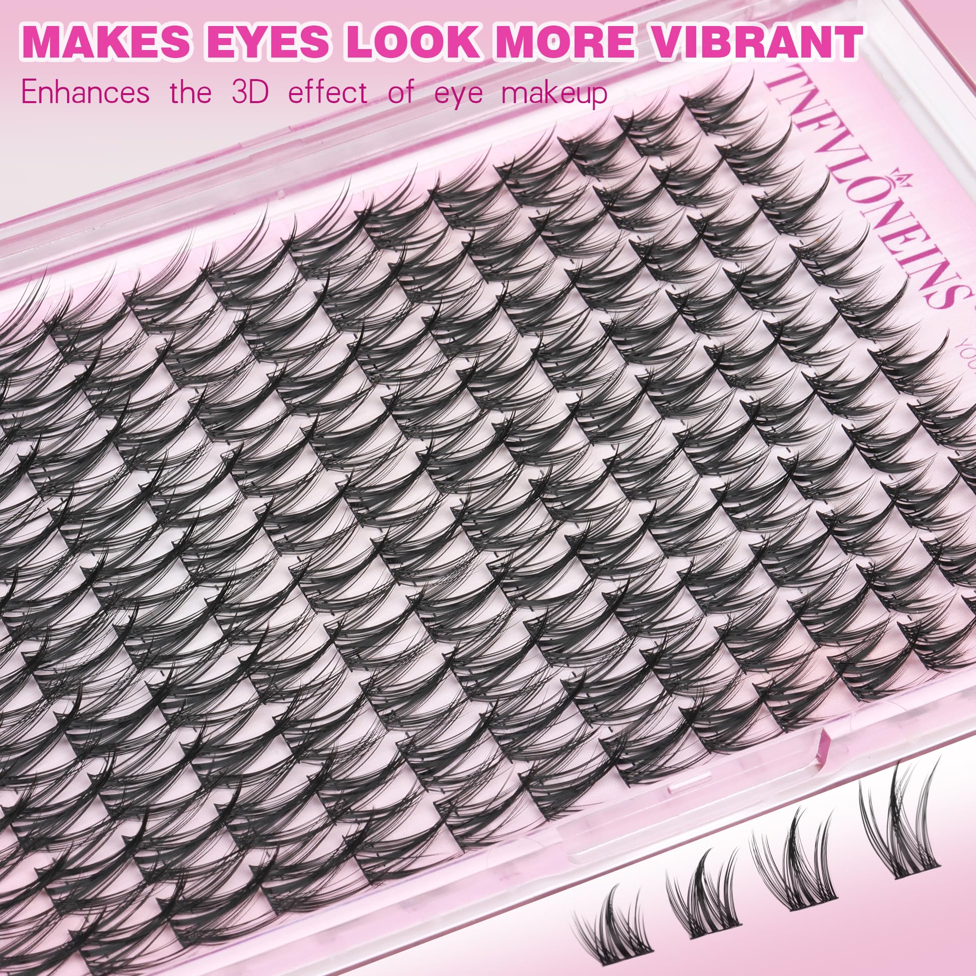 TNFVLONEINS lash extension application scene at home for salon-like results