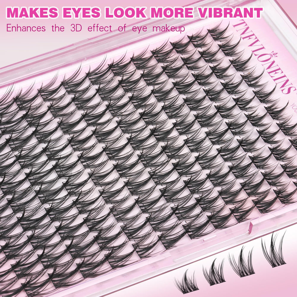 TNFVLONEINS lash extension application scene at home for salon-like results